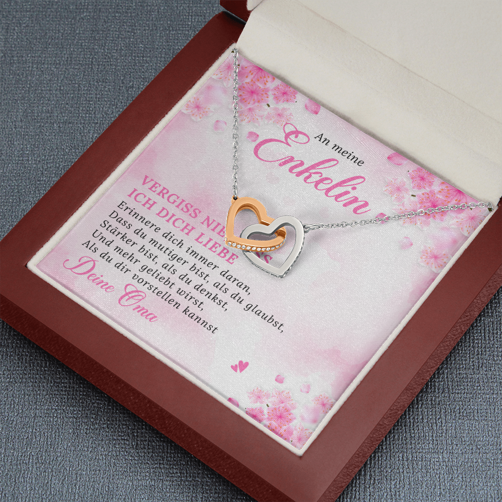 An meine Enkelin - Halskette - Deine Oma