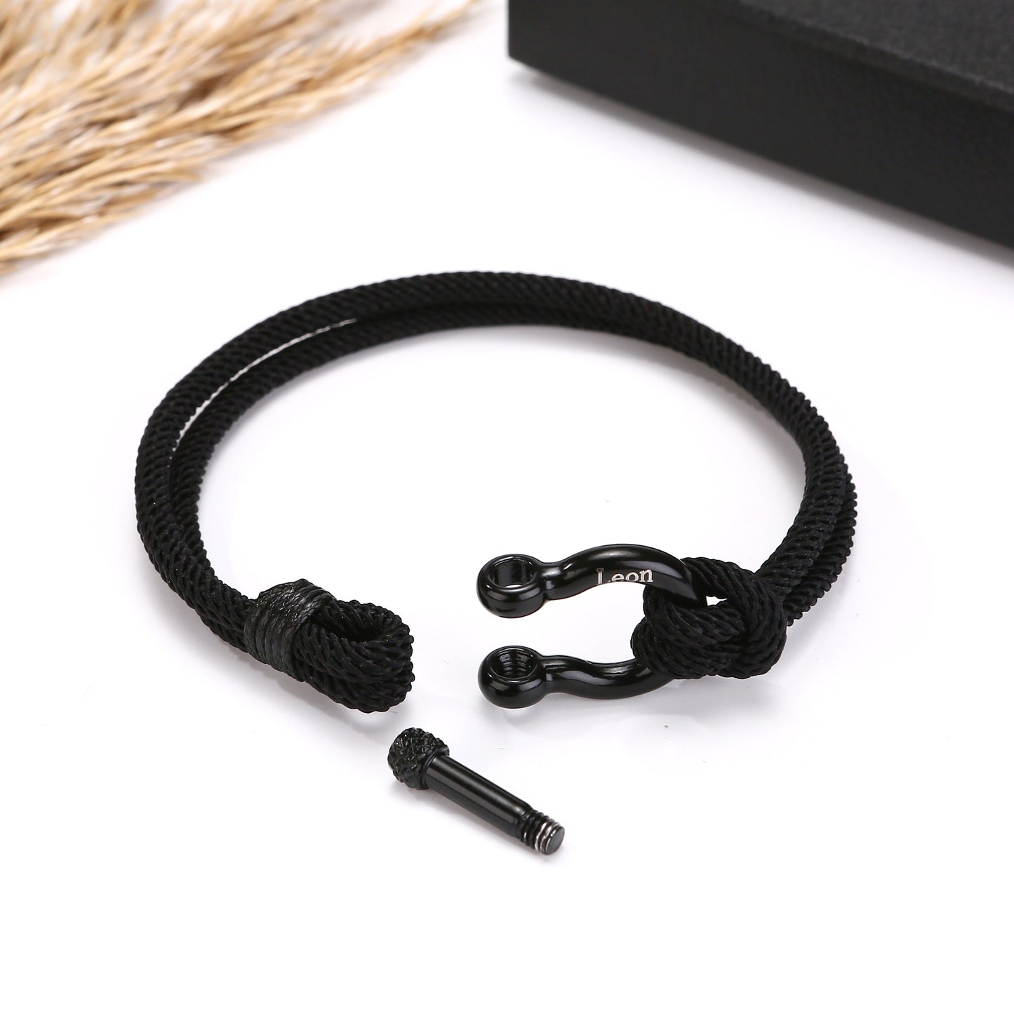 An meinen Sohn - Personalisiertes Handseil-Armband