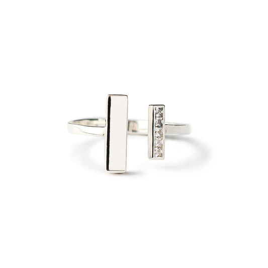 S925 Sterling Silber - "Durch Dick & Dünn" Ring