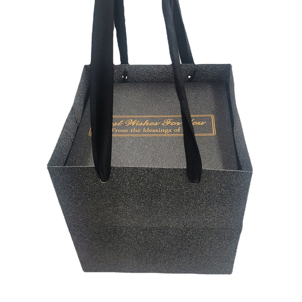 Ewige Herz-Rosenbox - Gravierte Halskette & echte Rosen