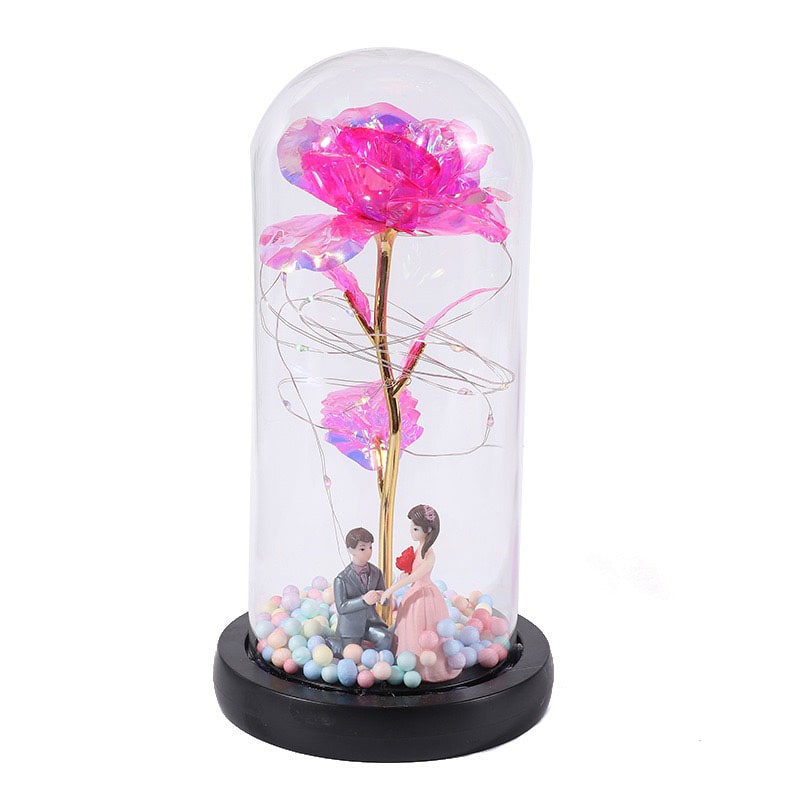 Magisch funkelnde Rose - Forever-Rose™️