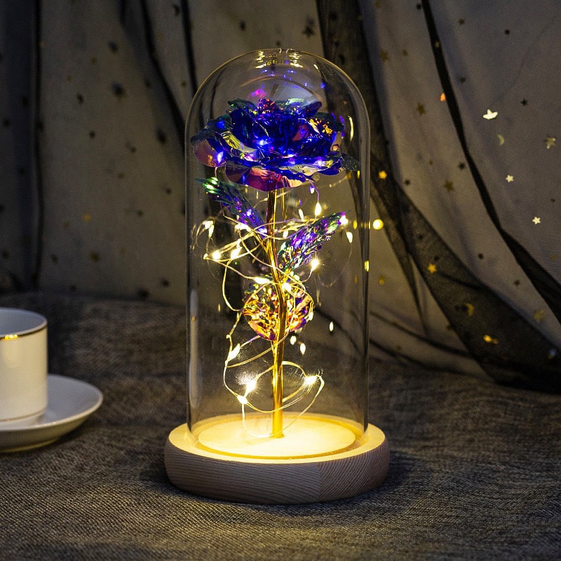 Magisch funkelnde Rose - Forever-Rose™️