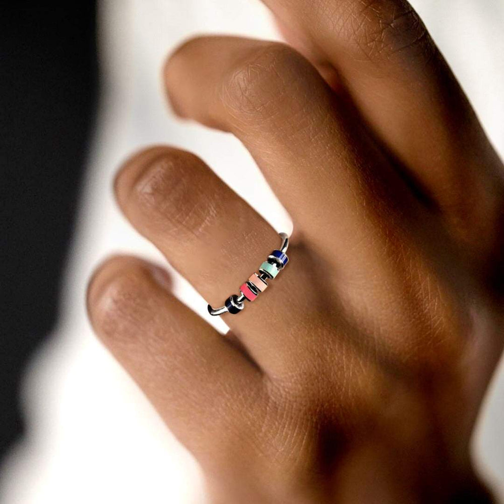 An meine wunderschöne Enkelin - S925 Fidget Ring