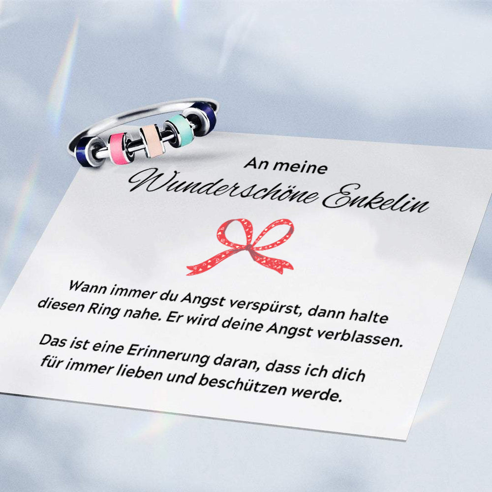 An meine wunderschöne Enkelin - S925 Fidget Ring