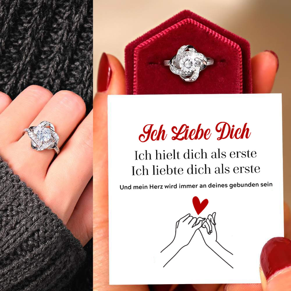An meine Tochter - Als Erste - S925 Ring