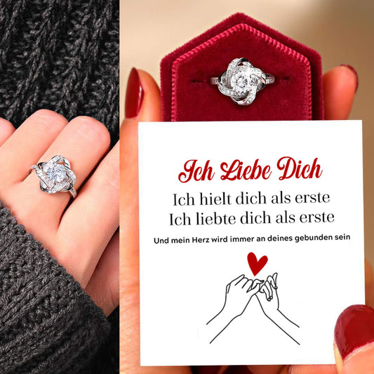 An meine Tochter - Als Erste - S925 Ring