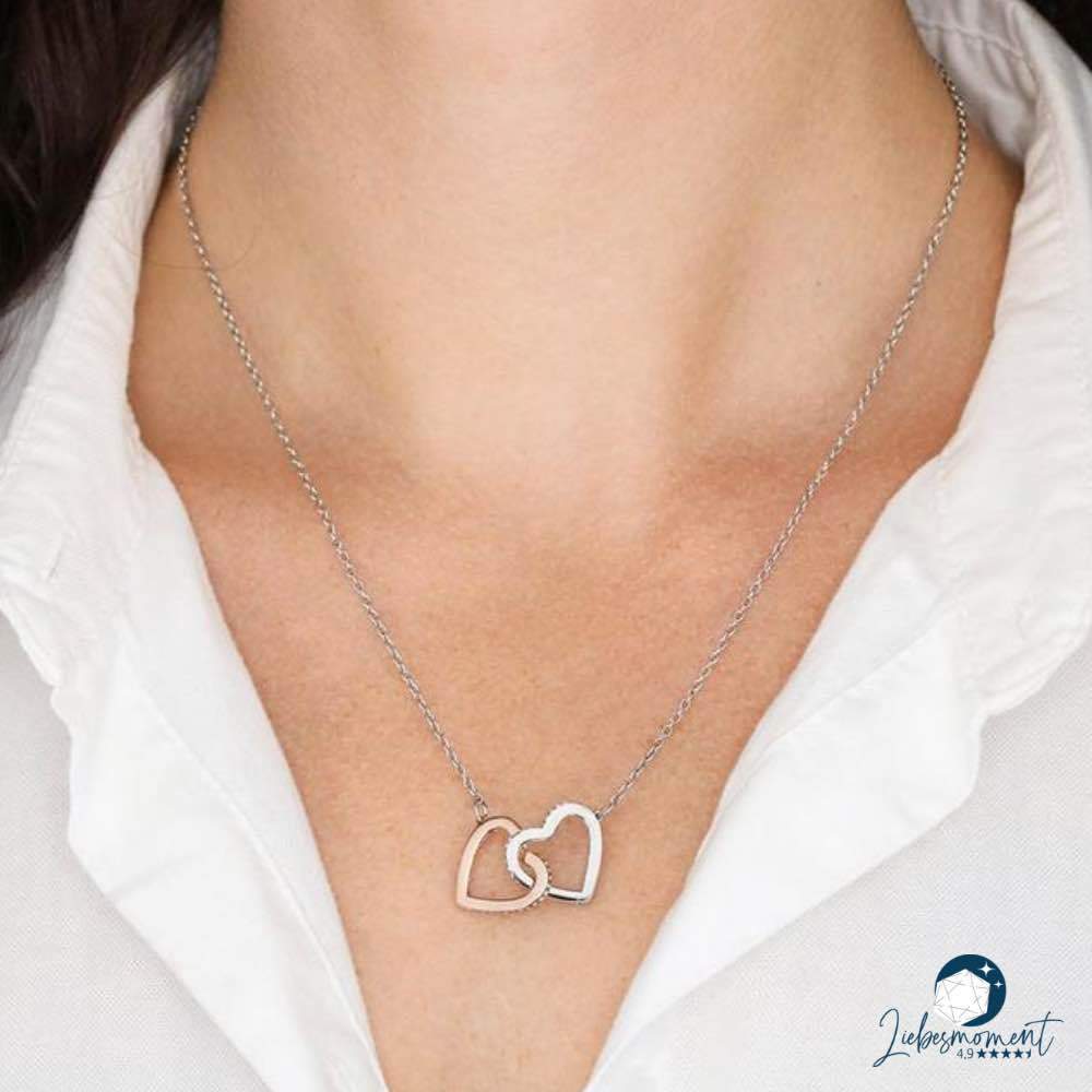 Halskette - An unsere Tochter von Mama & Papa