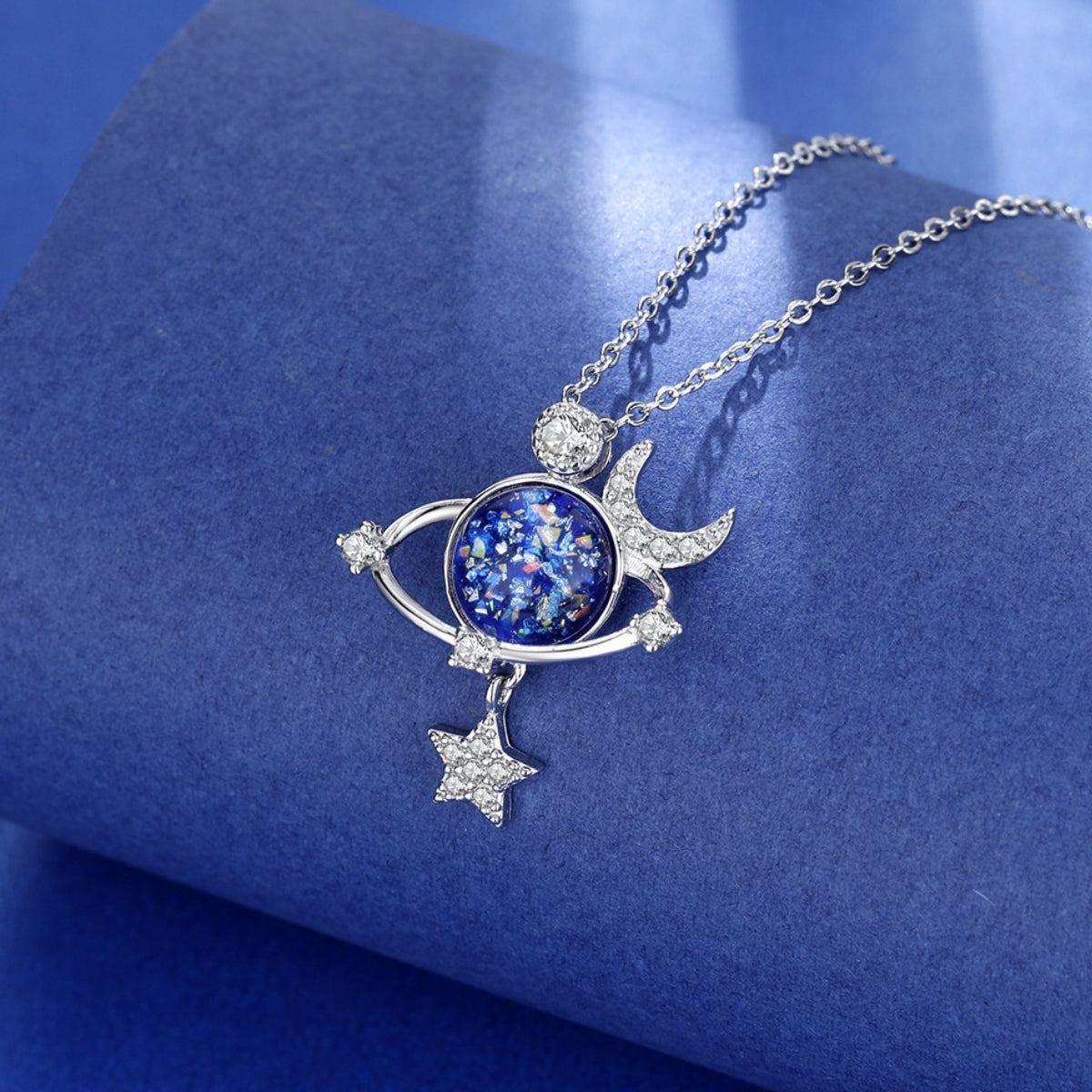 An meine wunderschöne Tochter - Sternen Halskette