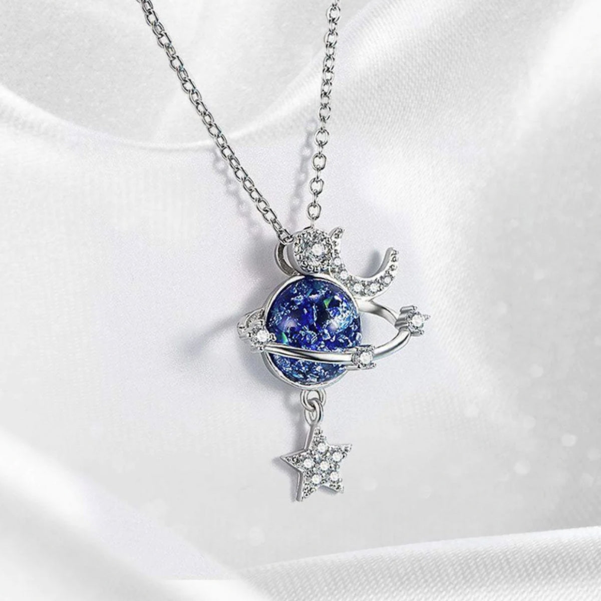 An meine wunderschöne Tochter - Sternen Halskette