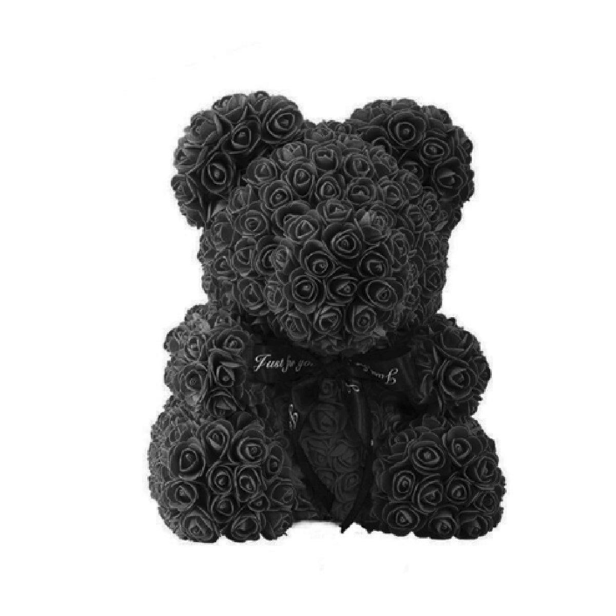 Pinker Rosenbär Geschenkset 40cm