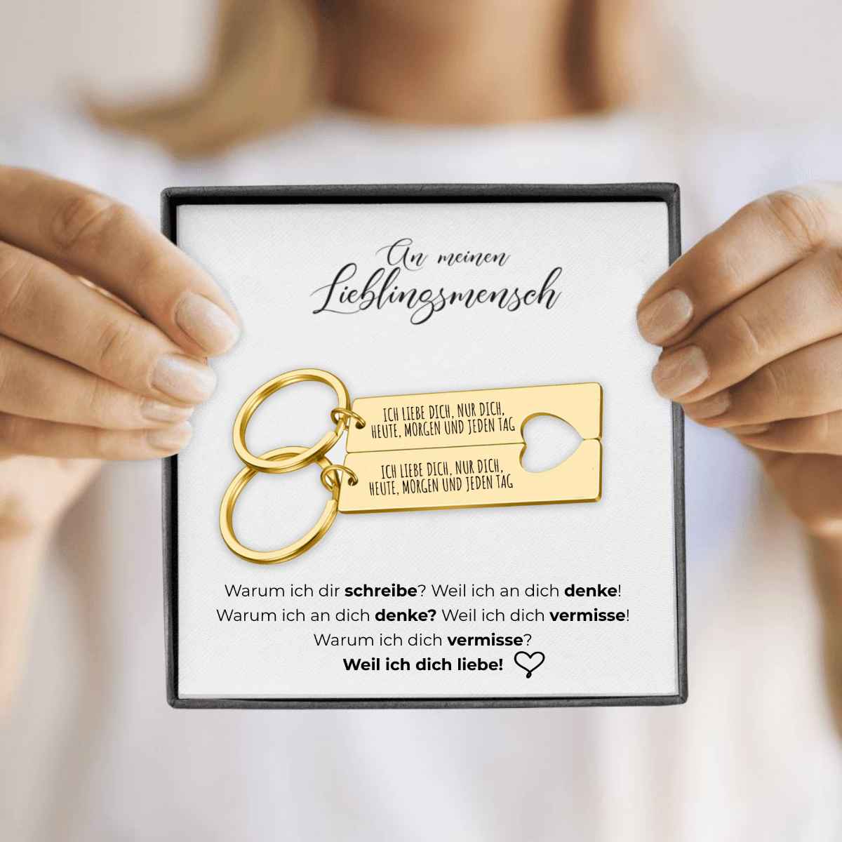 An meinen Lieblingsmensch - Schlüsselanhänger - Jeden Tag