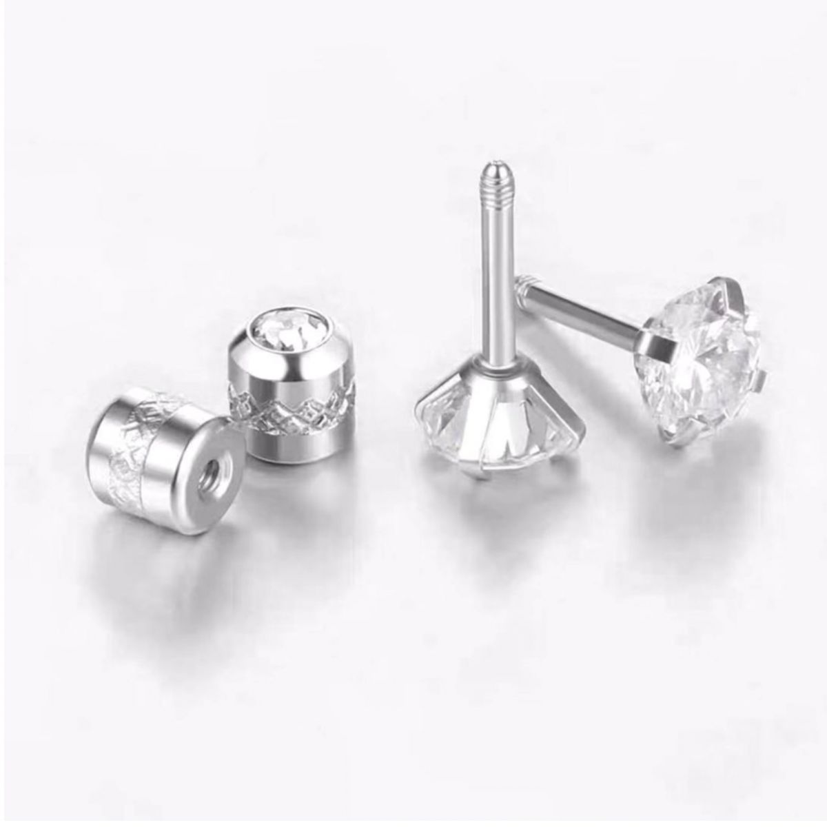 925 Sterling Silber Cubic Ohrringe