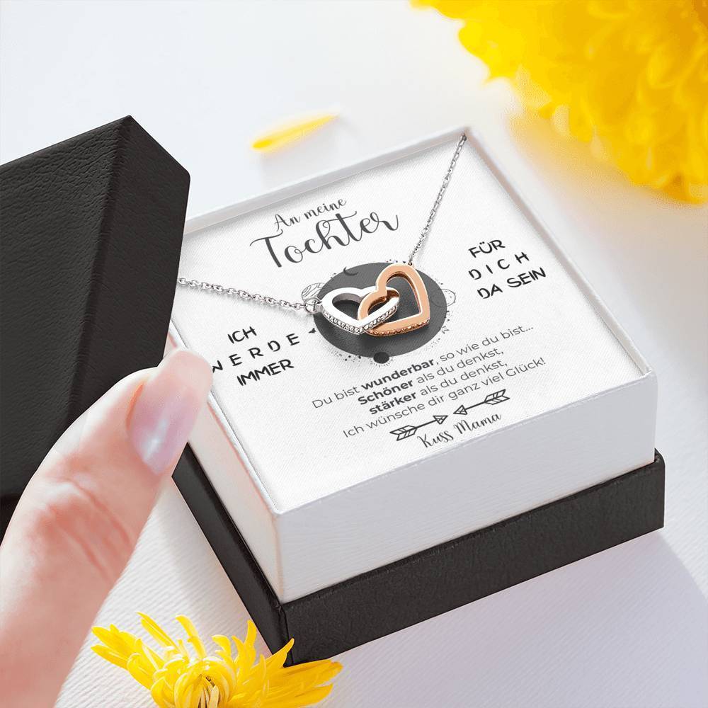 Silber Ausführung Halskette - An meine Tochter von Mama