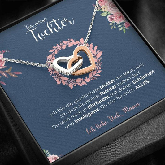 Herz Halskette - An meine Tochter von Mama