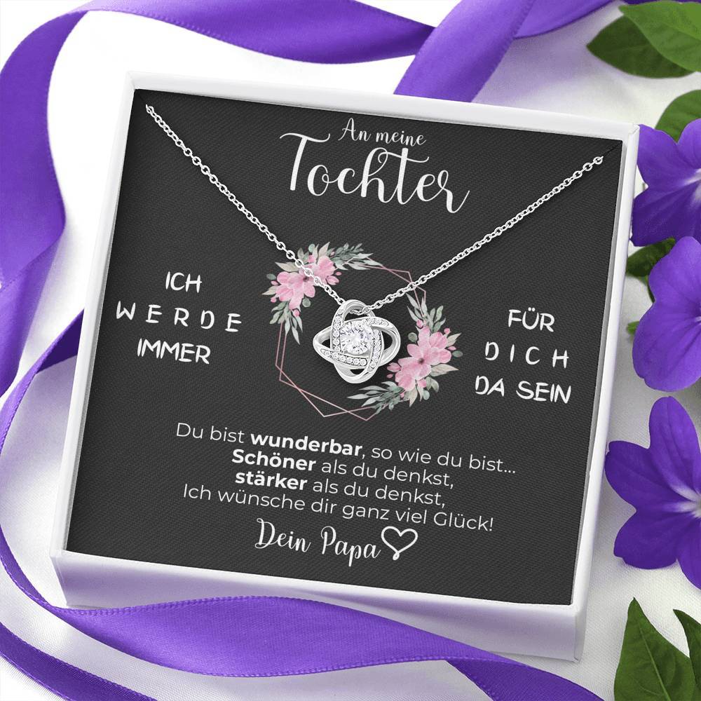 Knoten Halskette - An meine Tochter von Papa