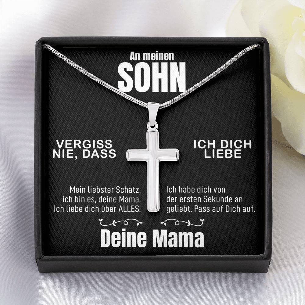Kreuzkette - An meinen Sohn von Mama