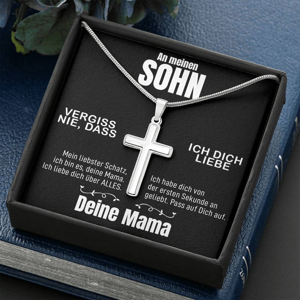 Kreuzkette - An meinen Sohn von Mama