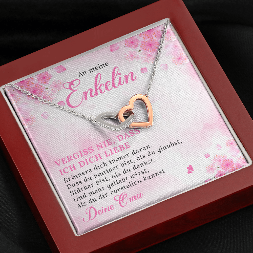 An meine Enkelin - Halskette - Deine Oma