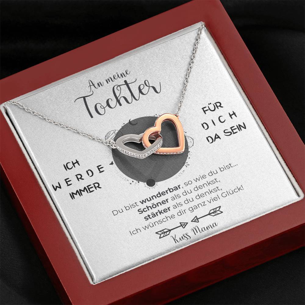 Silber Ausführung Halskette - An meine Tochter von Mama