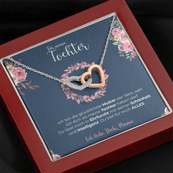 Herz Halskette - An meine Tochter von Mama