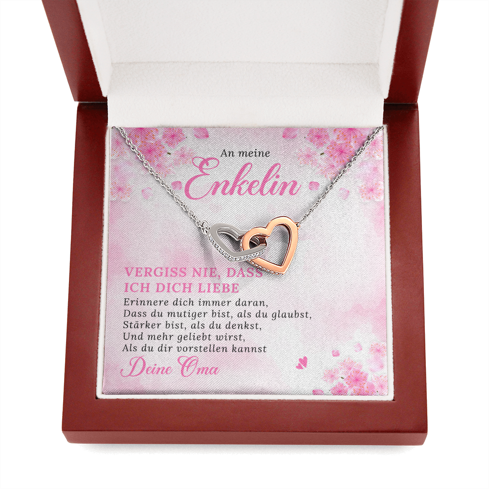 An meine Enkelin - Halskette - Deine Oma