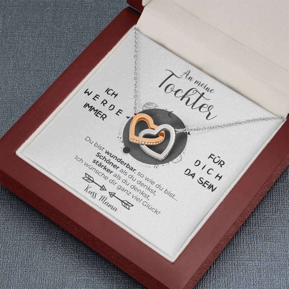 Silber Ausführung Halskette - An meine Tochter von Mama