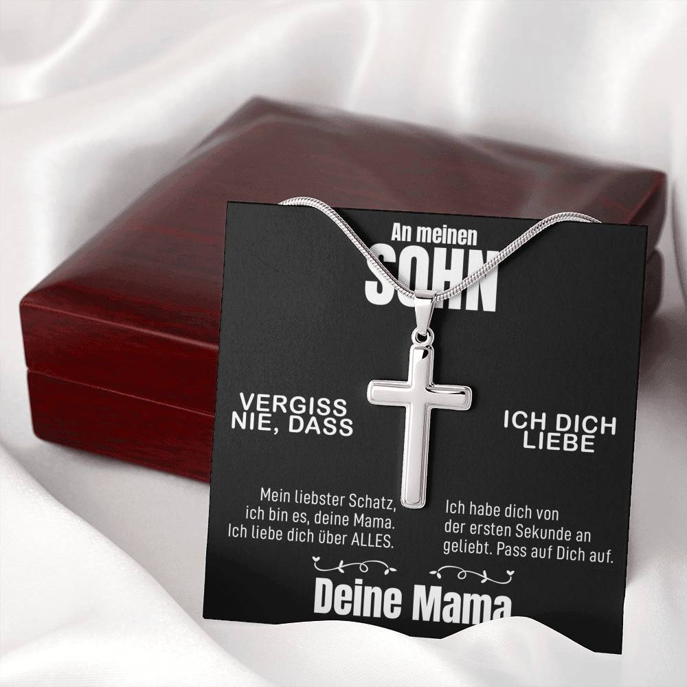 Kreuzkette - An meinen Sohn von Mama