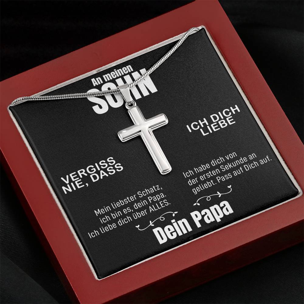 Kreuzkette - An meinen Sohn von Papa