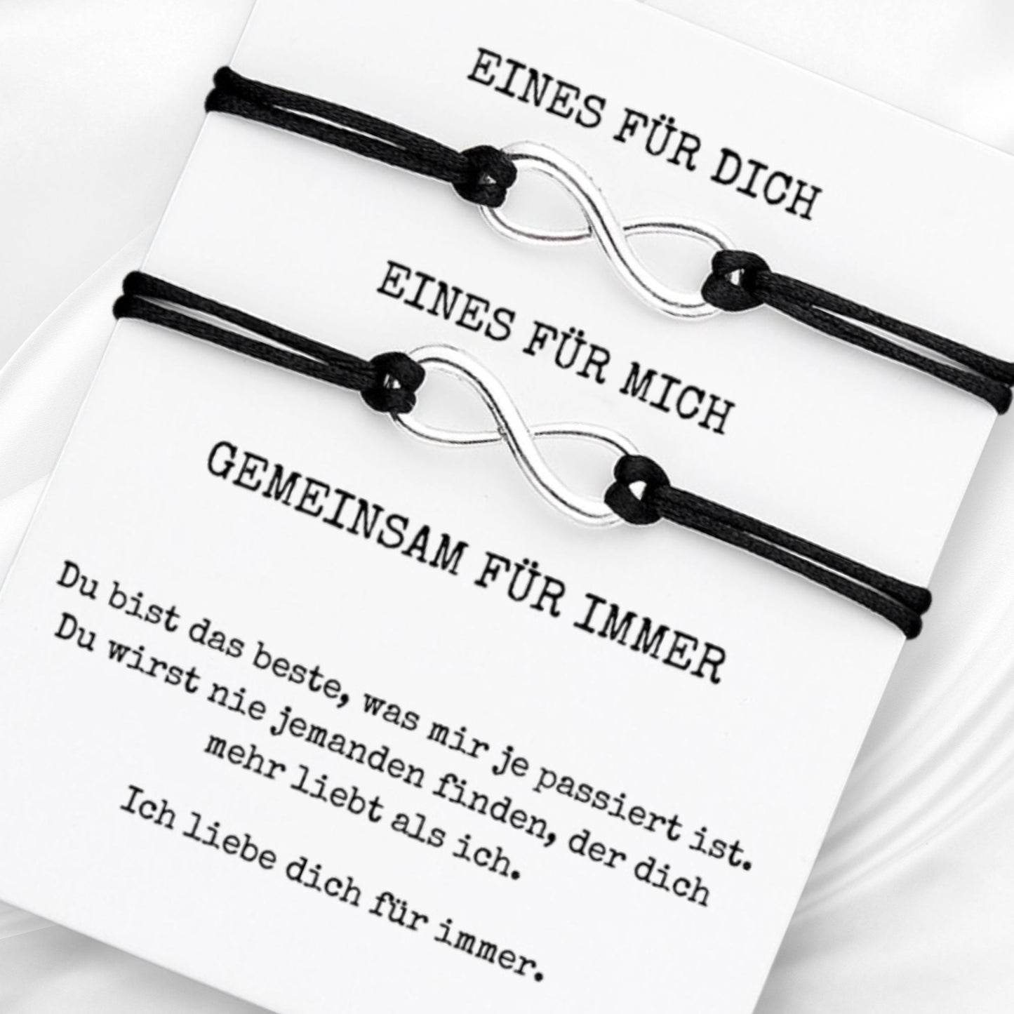 Mutter und Tochter - S925 Infinity Armband