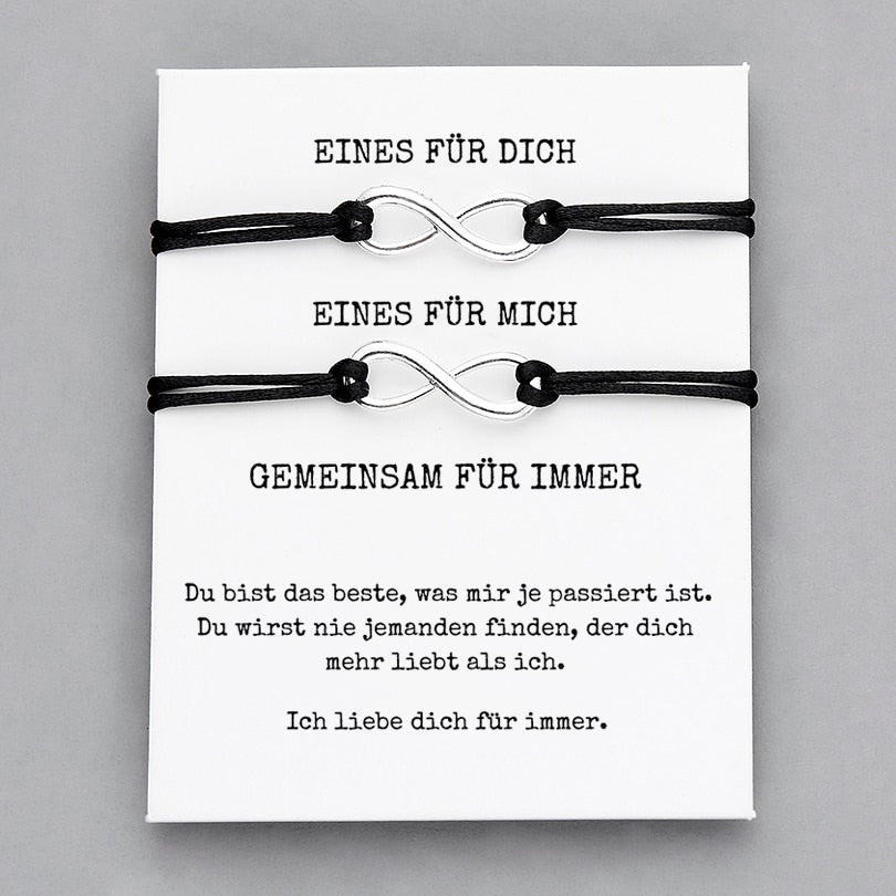 Mutter und Tochter - S925 Infinity Armband